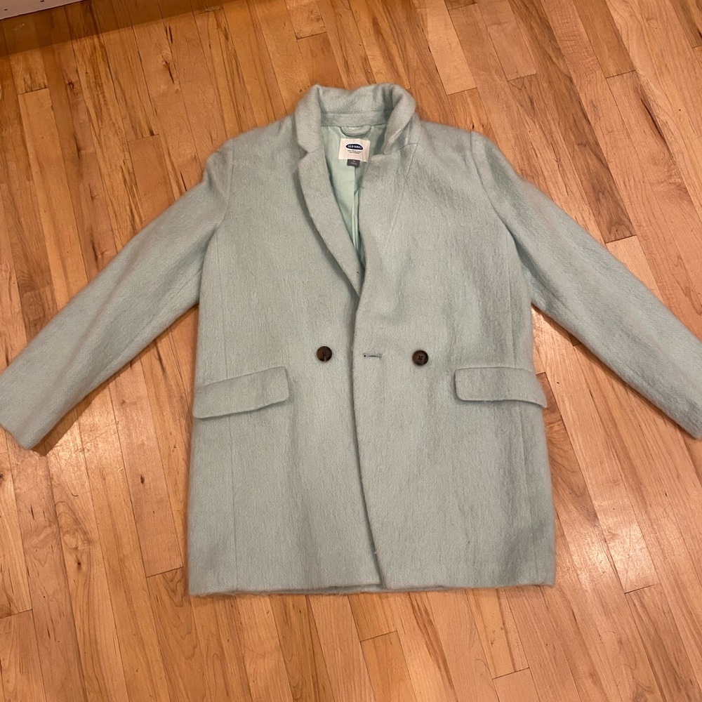 Old Navy Mint Coat/Long Blazer, Size M